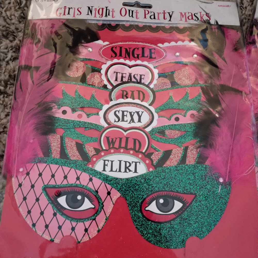 NEW! Girls Night Out Masks (2pks)